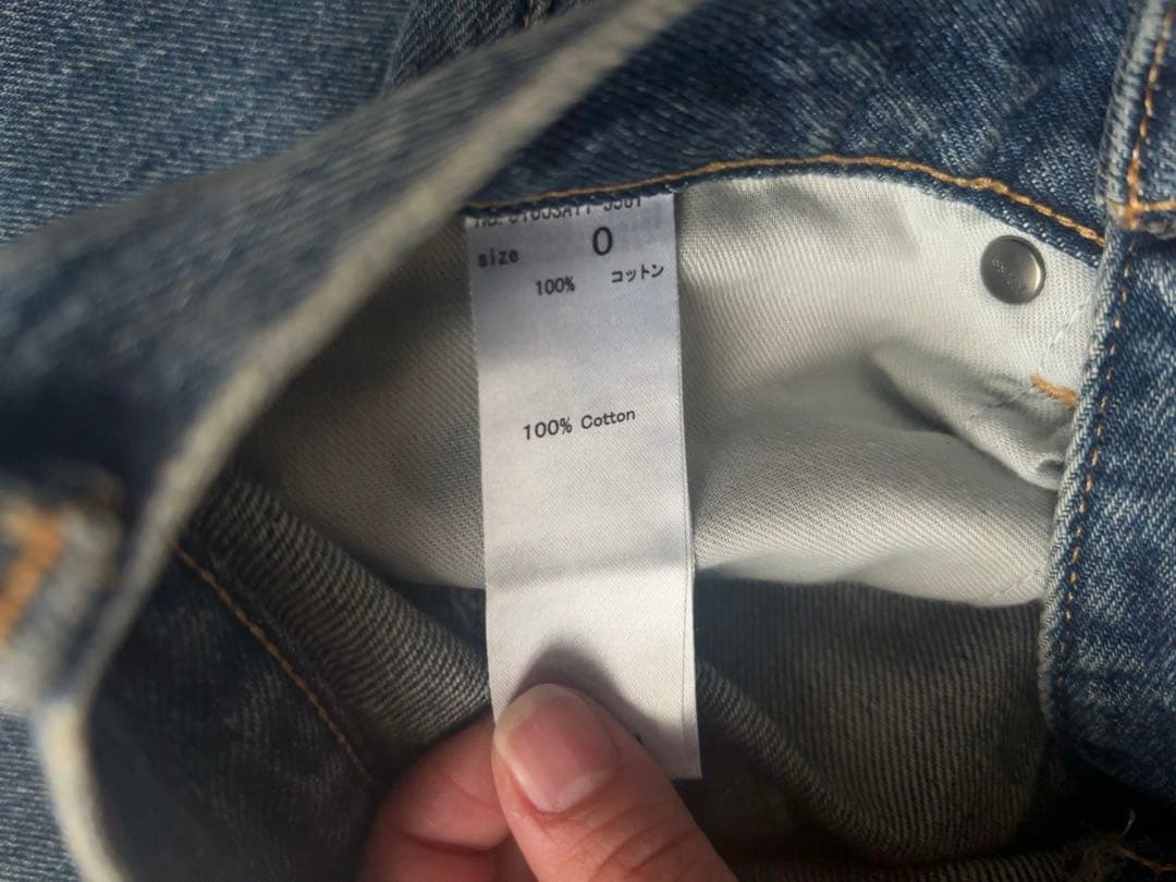 Regm. 様用moussy CROSS WAIST WIDE STRAIGHT