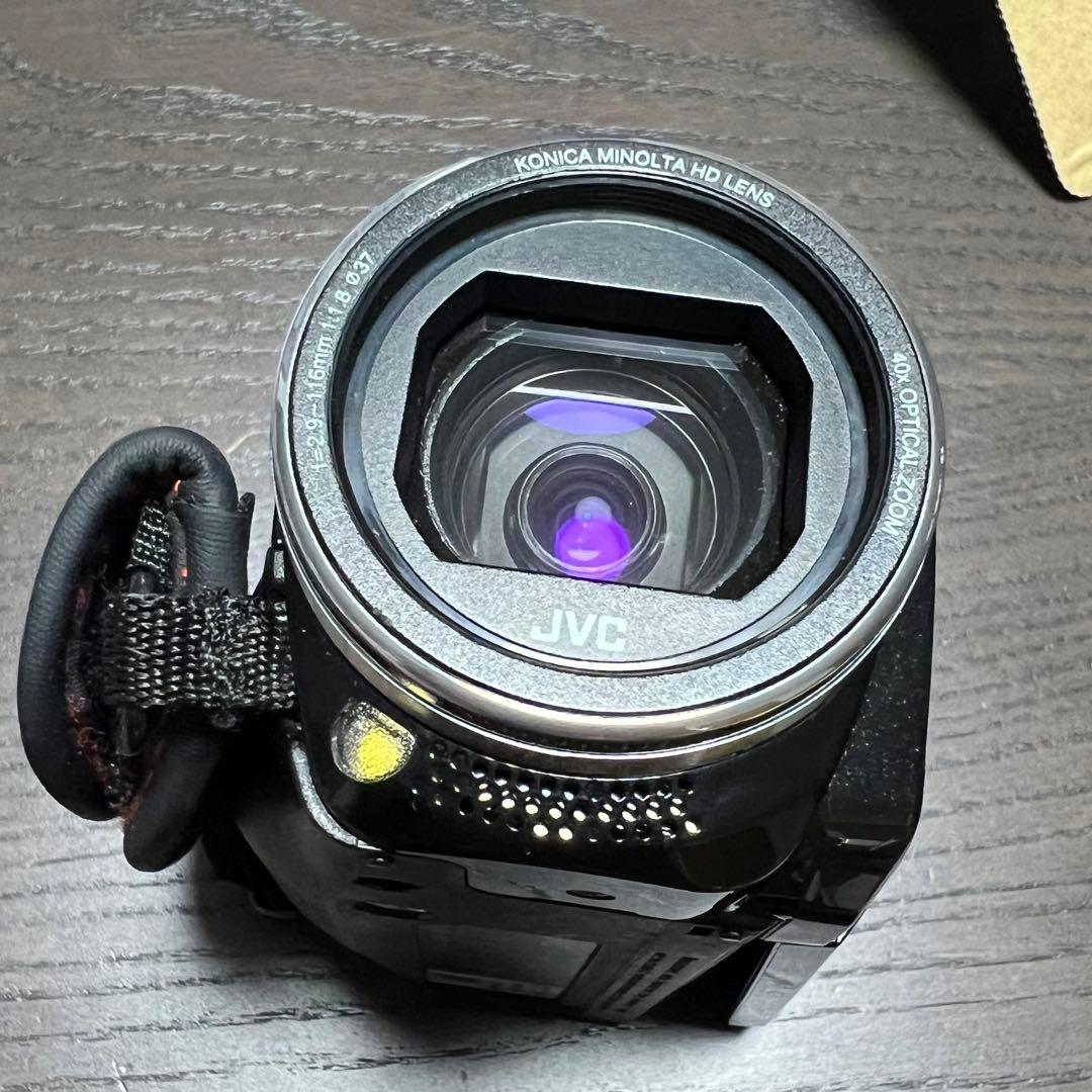 【ビデオカメラ】JVC Everio GZ-F117-B ブラック