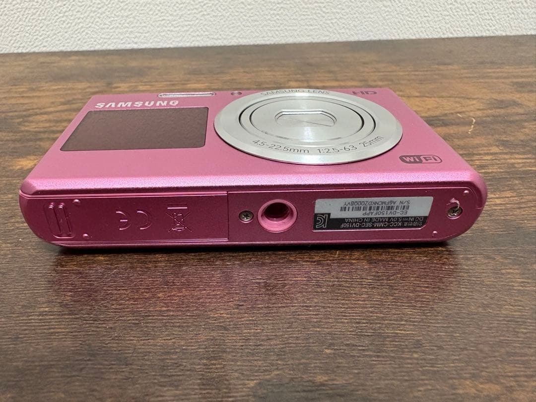 デジタルカメラ　サムスン　DV150F ピンク