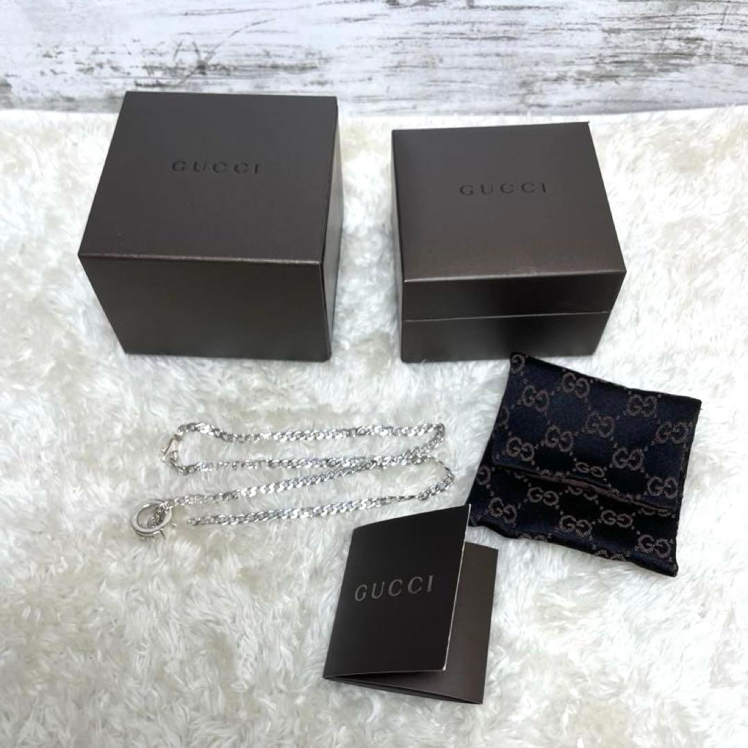 GUCCIグッチ カットアウトG ネックレス　フルセット　メンズ/レディース