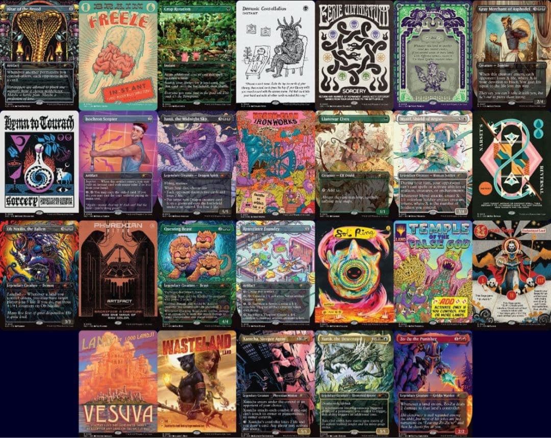 ２個　MTG Secret Lair Countdown Kit カウントダウン