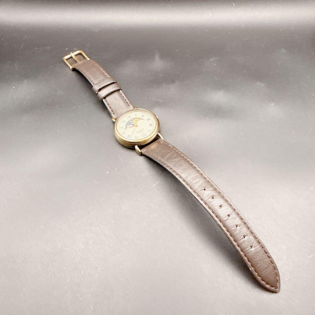 【稼働品】ALBA SUCCESS ムーンフェイズ クォーツ レディース 腕時計