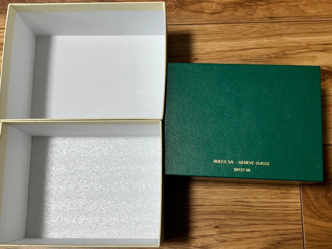 未使用　ロレックス　ROLEX　純正ボックス　Sサイズ　汚れあり