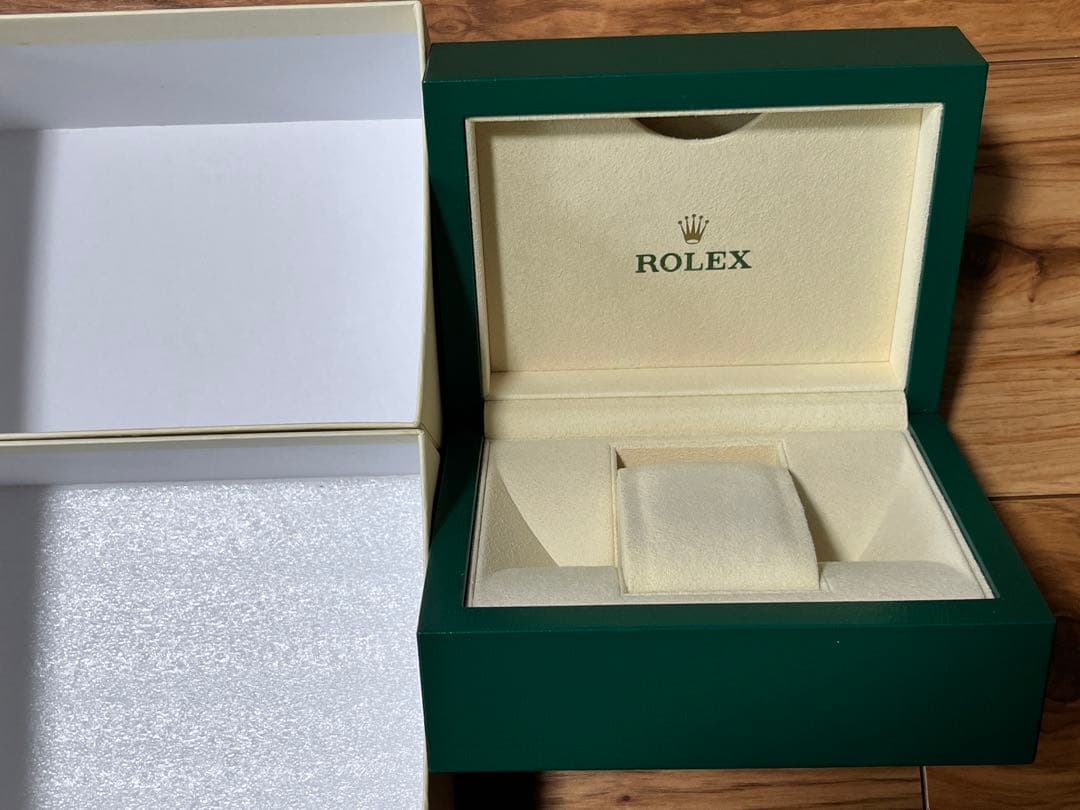 未使用　ロレックス　ROLEX　純正ボックス　Sサイズ　汚れあり