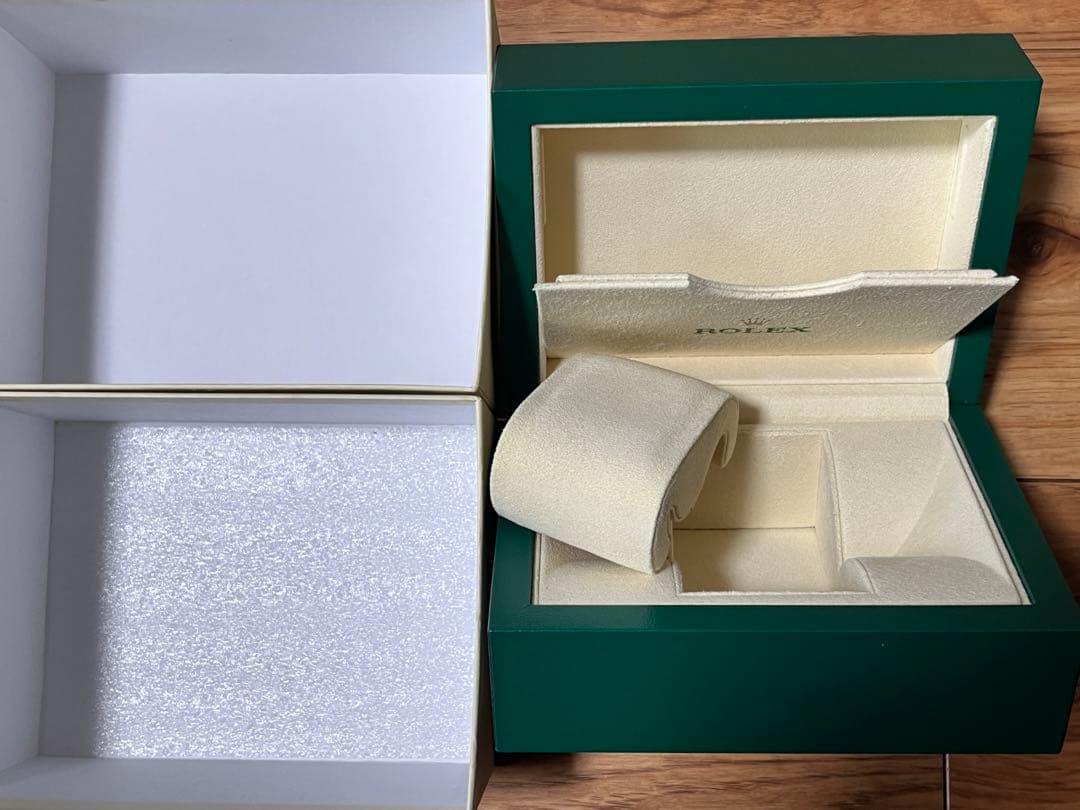 未使用　ロレックス　ROLEX　純正ボックス　Sサイズ　汚れあり