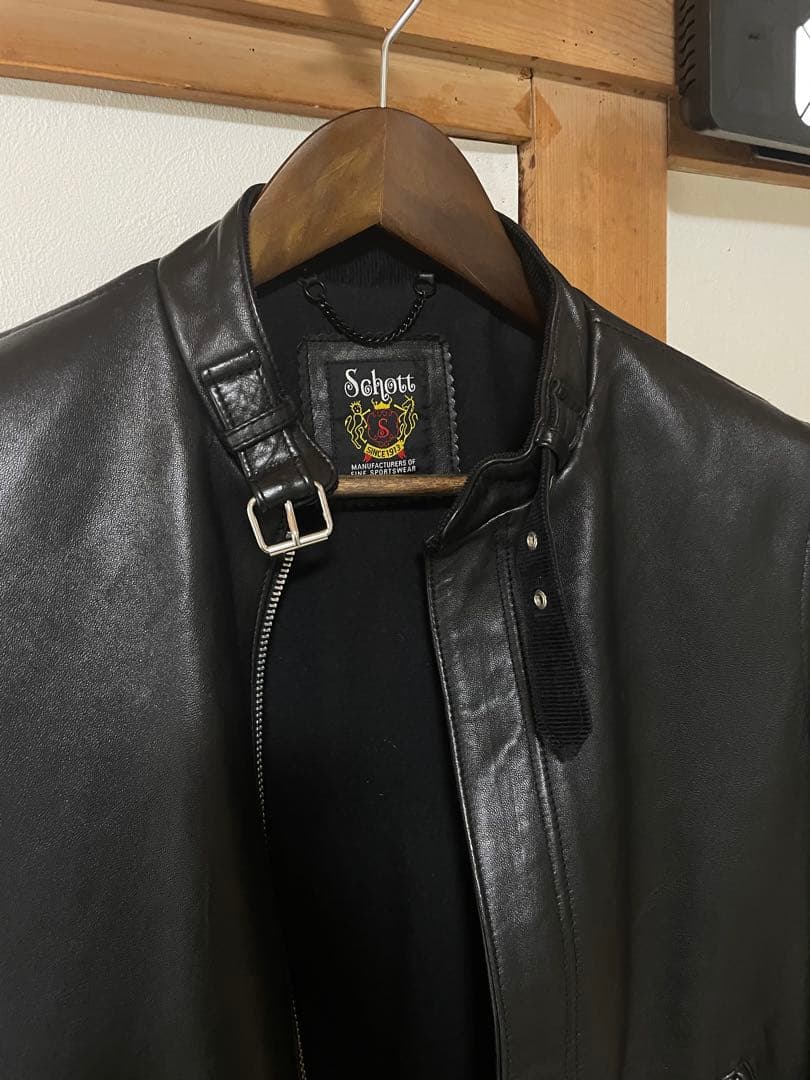 Ferīche 極美品❗️Schott シングルライダース（シープスキン）