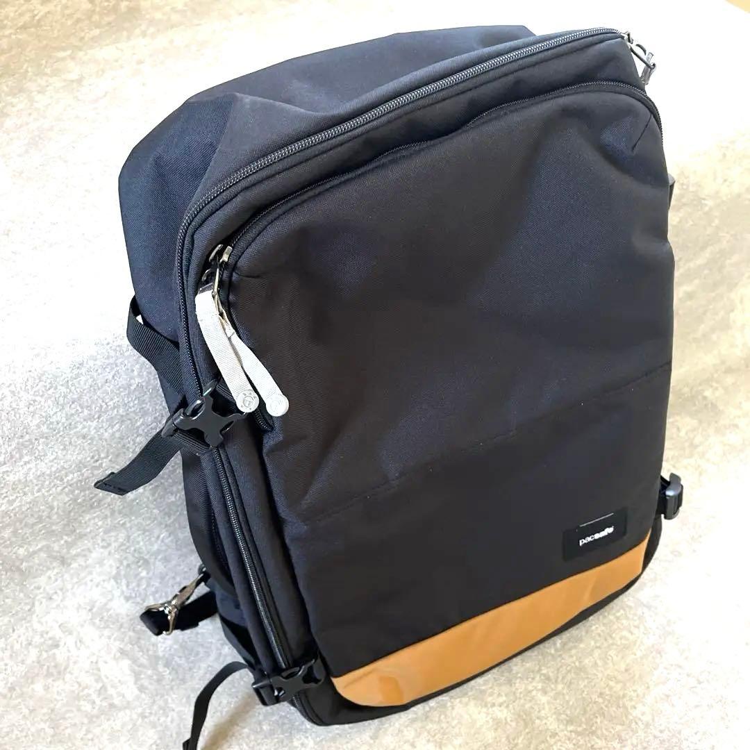 超美品　パックセーフ GO キャリーオンバックパック 34L ブラック