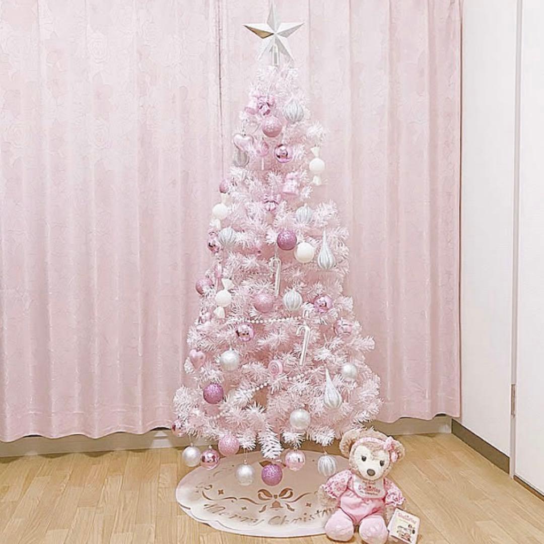 ピンクホワイトクリスマスツリー Francfranc