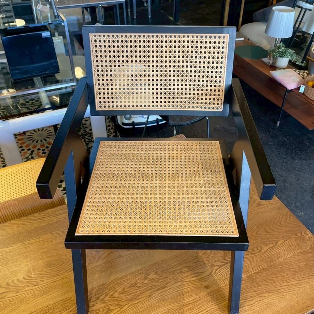 ピエール ジャンヌレ リプロダクト品 チェア 椅子 ブラック 黒 和モダン