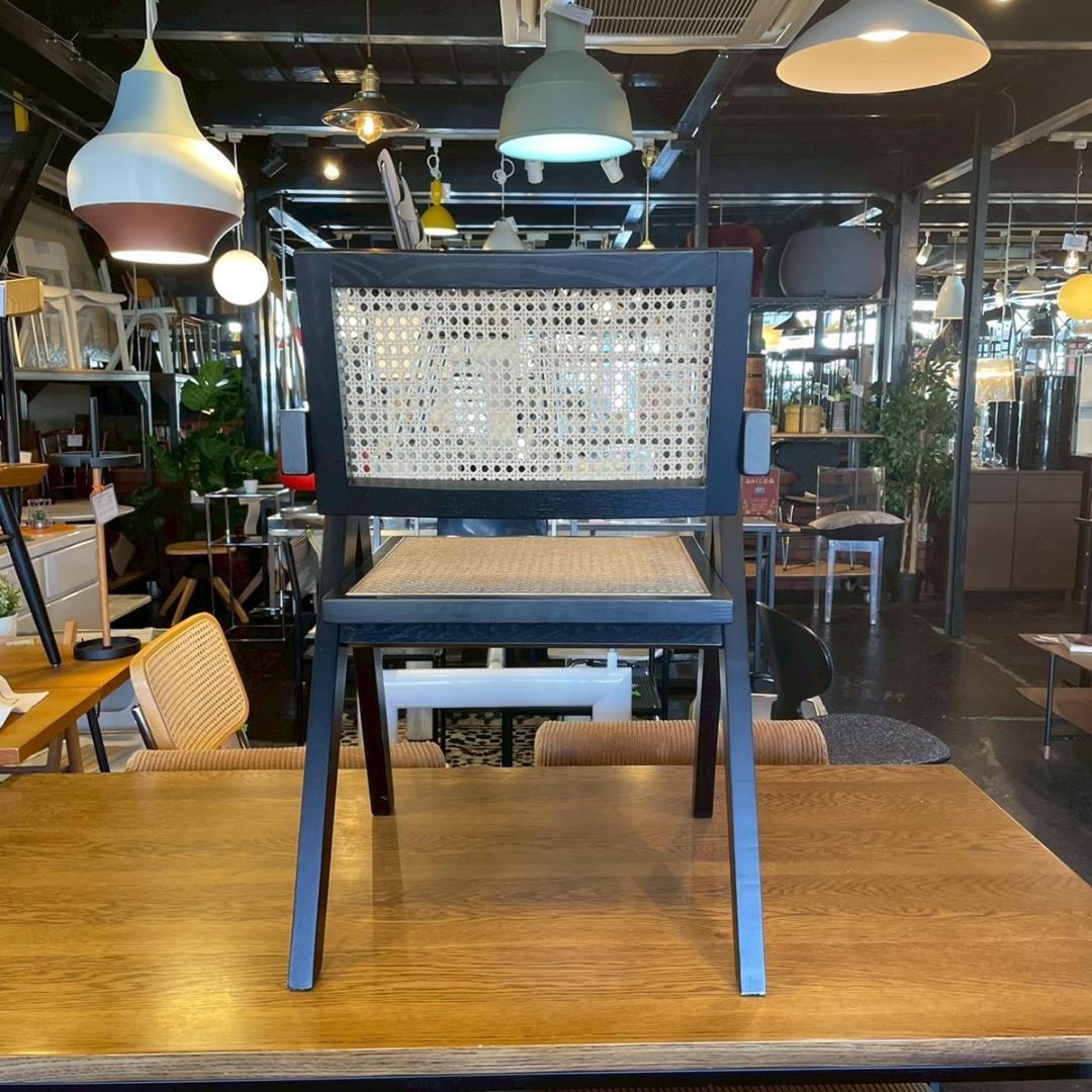 ピエール ジャンヌレ リプロダクト品 チェア 椅子 ブラック 黒 和モダン