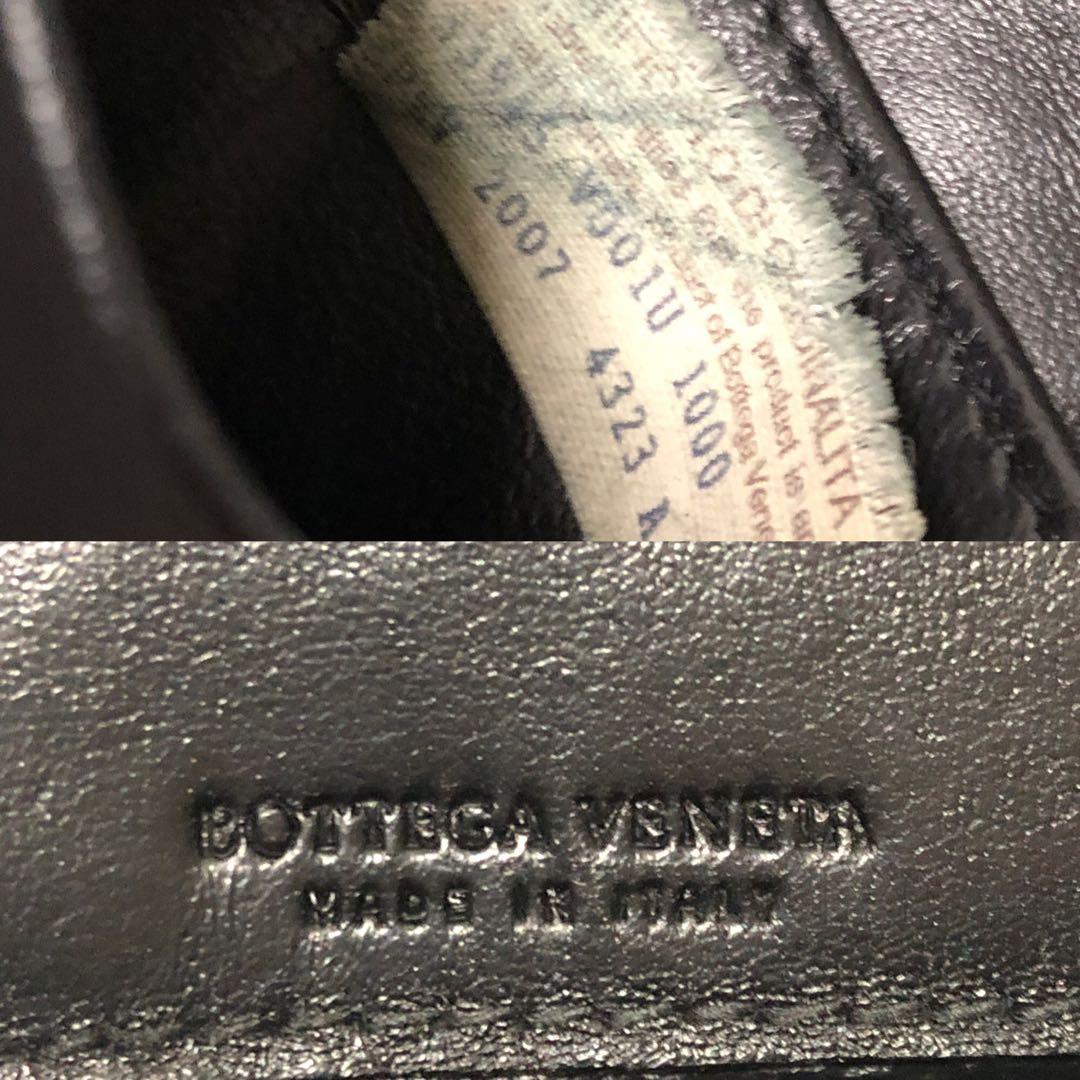 【美品】ボッテガヴェネタ　イントレチャート　カードケース　名刺入れ