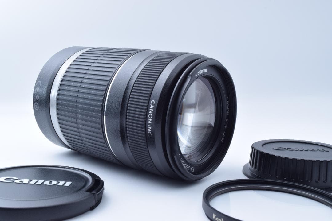 #38b 望遠レンズ Canon EF-S 55-250mm F4-5.6 IS