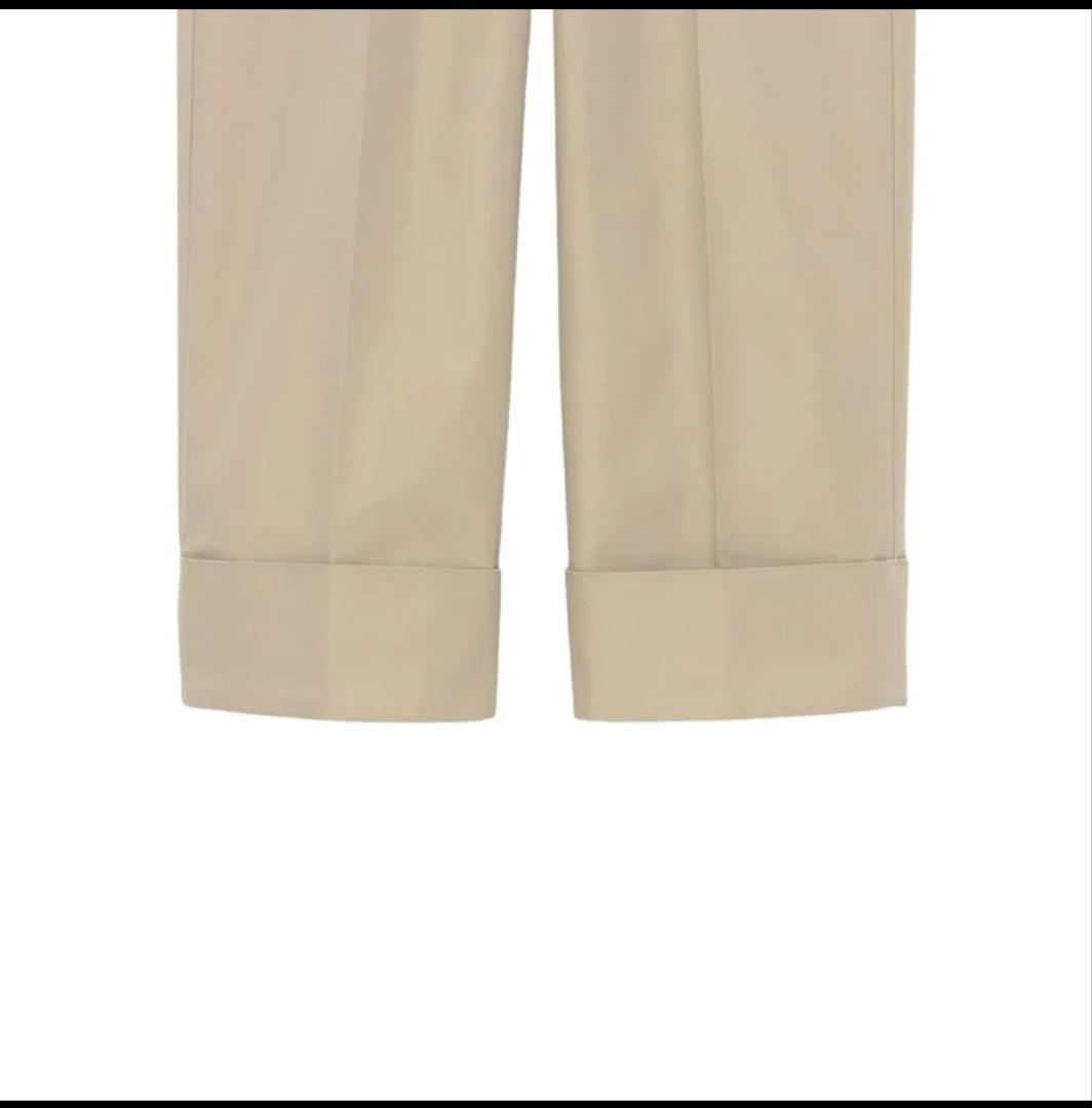 【IVORY】anuans /ベルトデザインチノパンツ