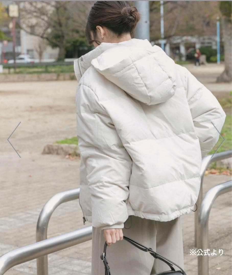 【お値下げ中】『撥水』フードダウンジャケット