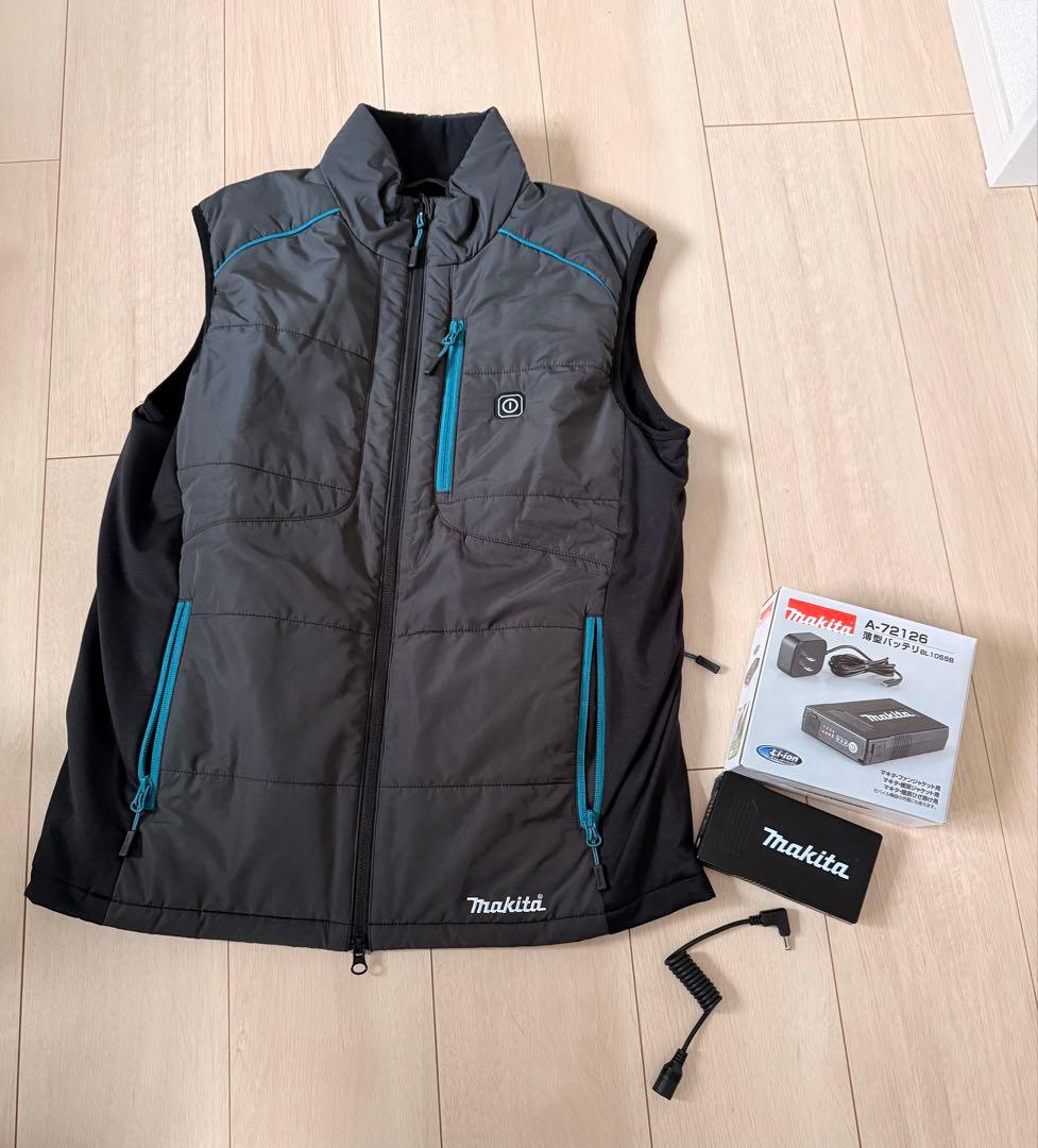 美品　マキタ　電熱ベスト　Lサイズ　バッテリー付き