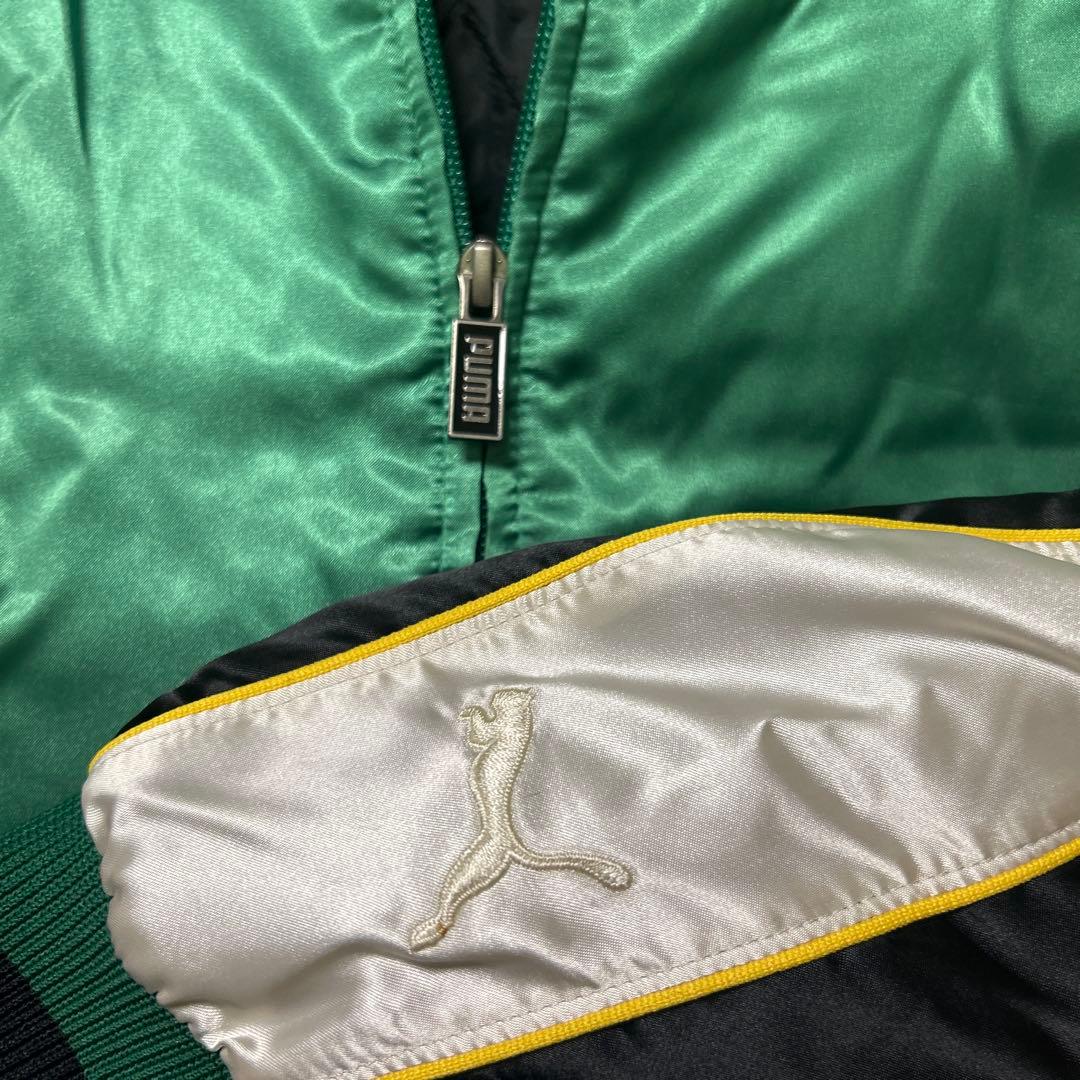 PUMA グリーンスカジャン