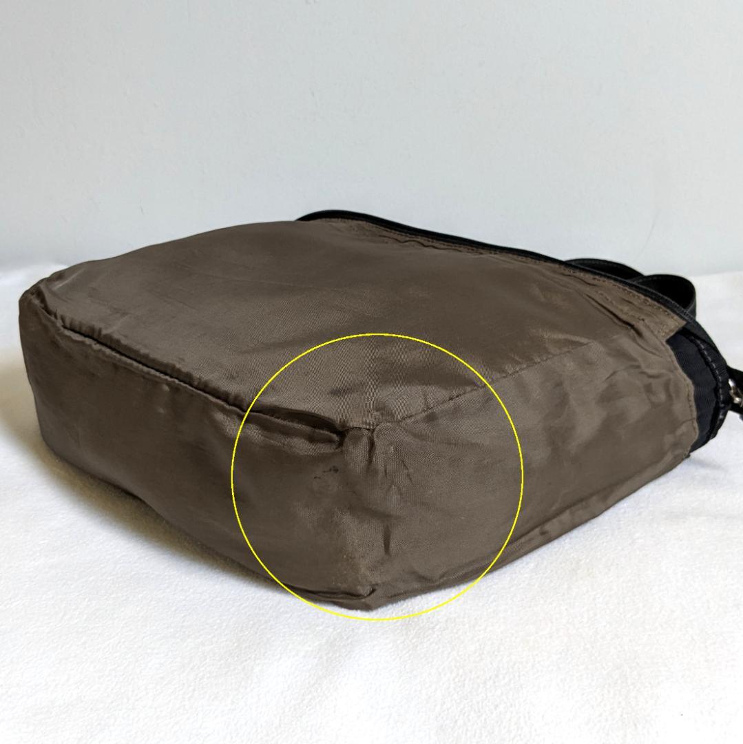 ポールスミス ショルダーバッグ　メッセンジャーバッグ ナイロン ブラック　A4