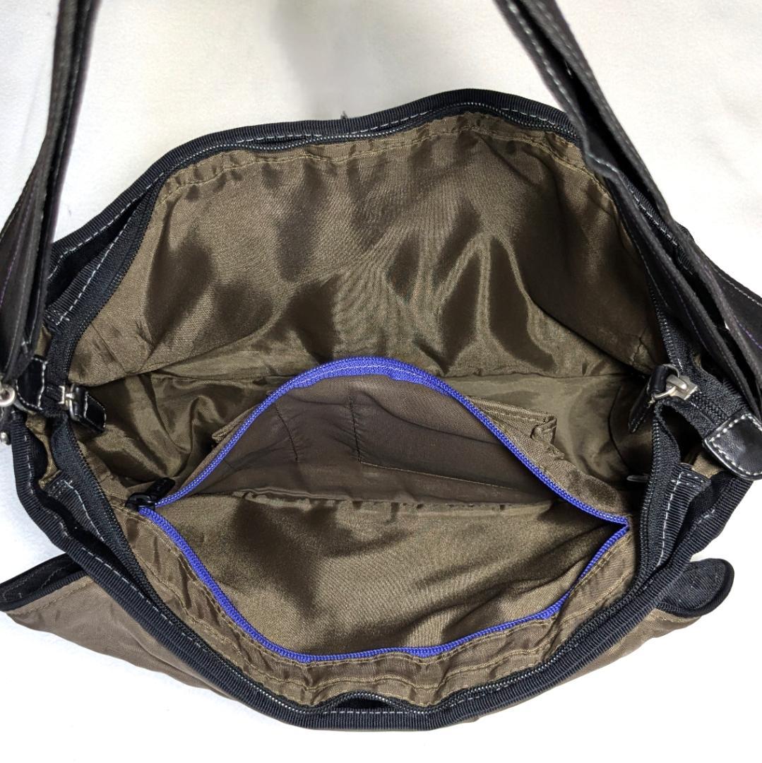 ポールスミス ショルダーバッグ　メッセンジャーバッグ ナイロン ブラック　A4