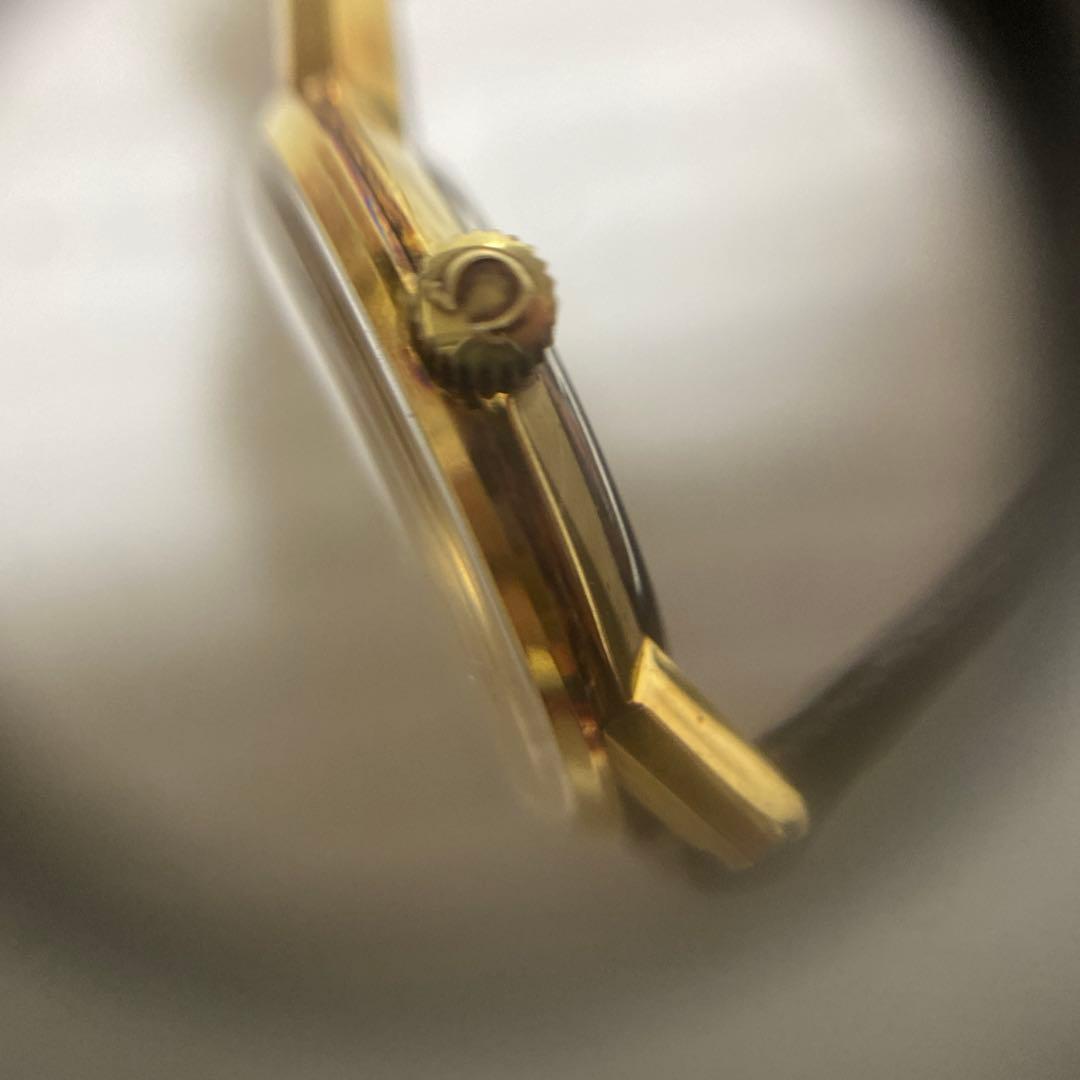 OMEGA Geneve 手巻き ゴールドレディース 腕時計 オメガ ジュネーブ