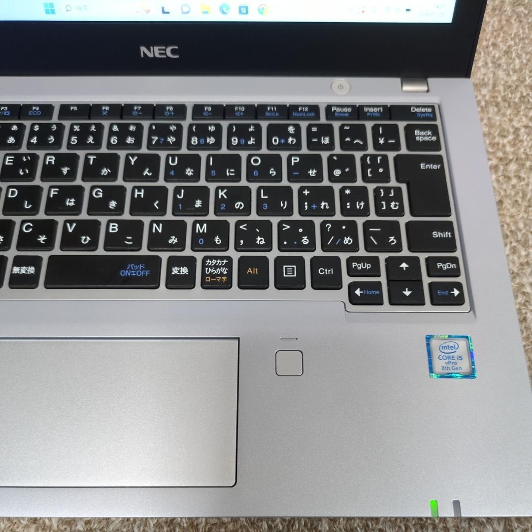 【訳アリ】NEC ノートPC 12.5インチ SSD256GB メモリ8GB