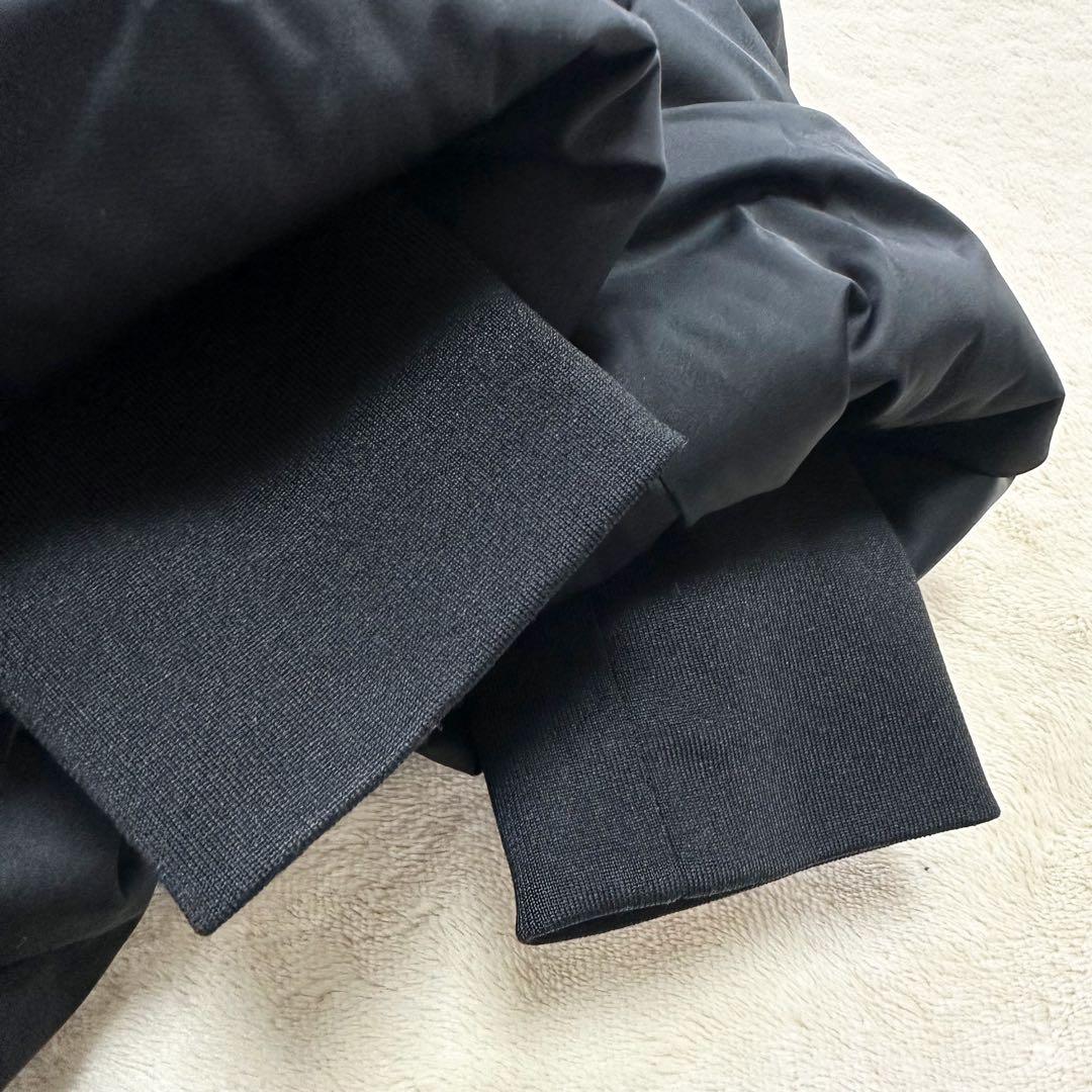 UNIQLO ＋J ダウンショートコート フード付き ブラック L 美品