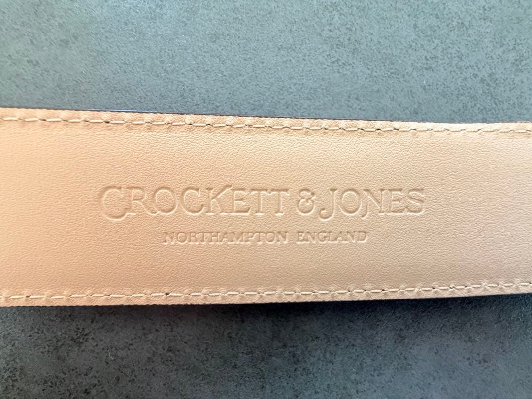 Crockett&Jones クロケット＆ジョーンズ BELT TAN ベルト
