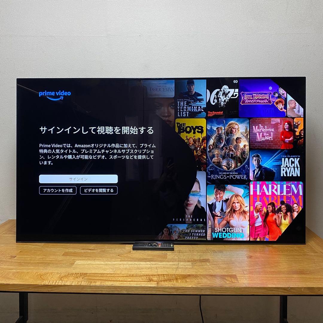 SONY 65V型 4K 有機ELテレビ BRAVIA KJ-65A1