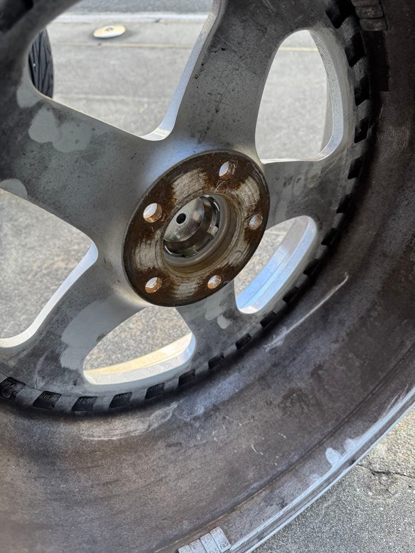 18インチ 9J＋30 114.3 深リムホイール 4本セット