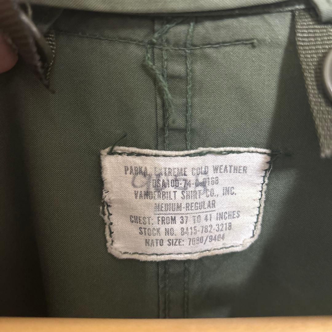 70s 米軍 実物 M65 USミリタリー フィッシュテール　ライナー付き