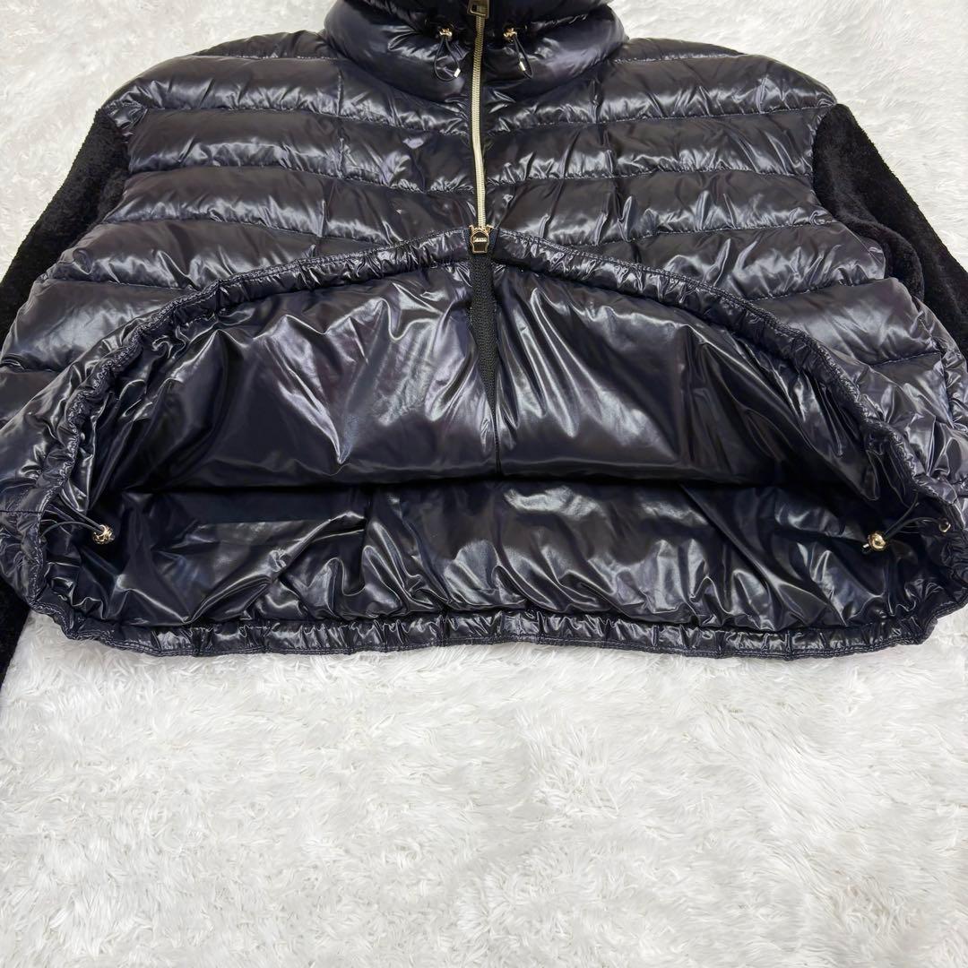 極美品　2023年モデル　ヘルノ　リゾート　ダウン　ニット　黒　42