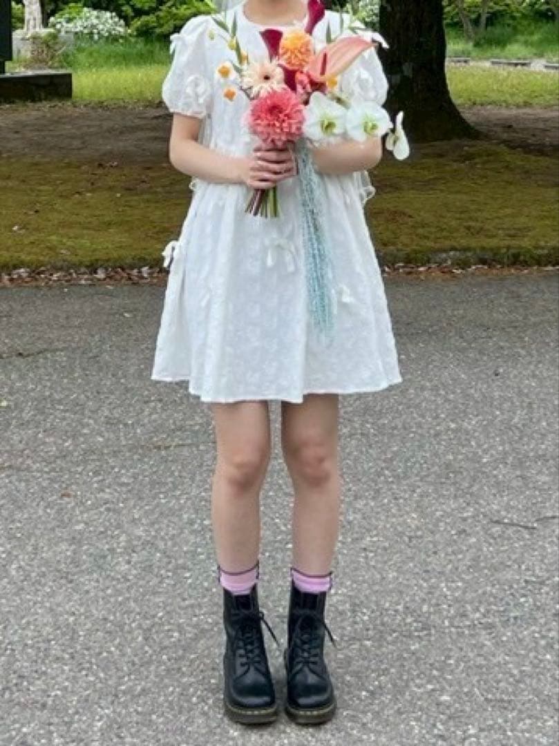 ウエディング 前撮り sister Jane ミニワンピース