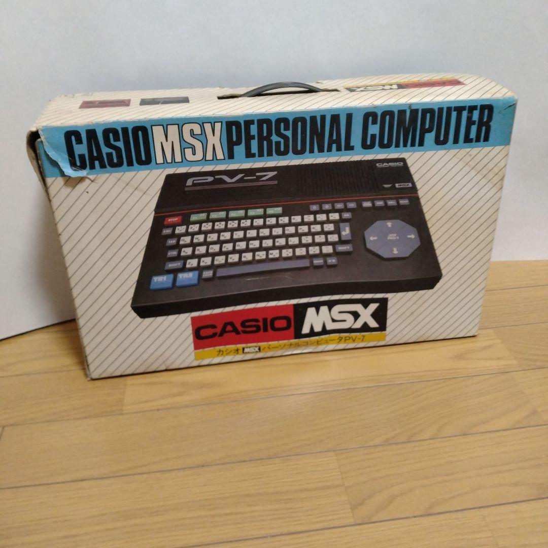 CASIO MSX パーソナルコンピュータ PV-7動作未確認