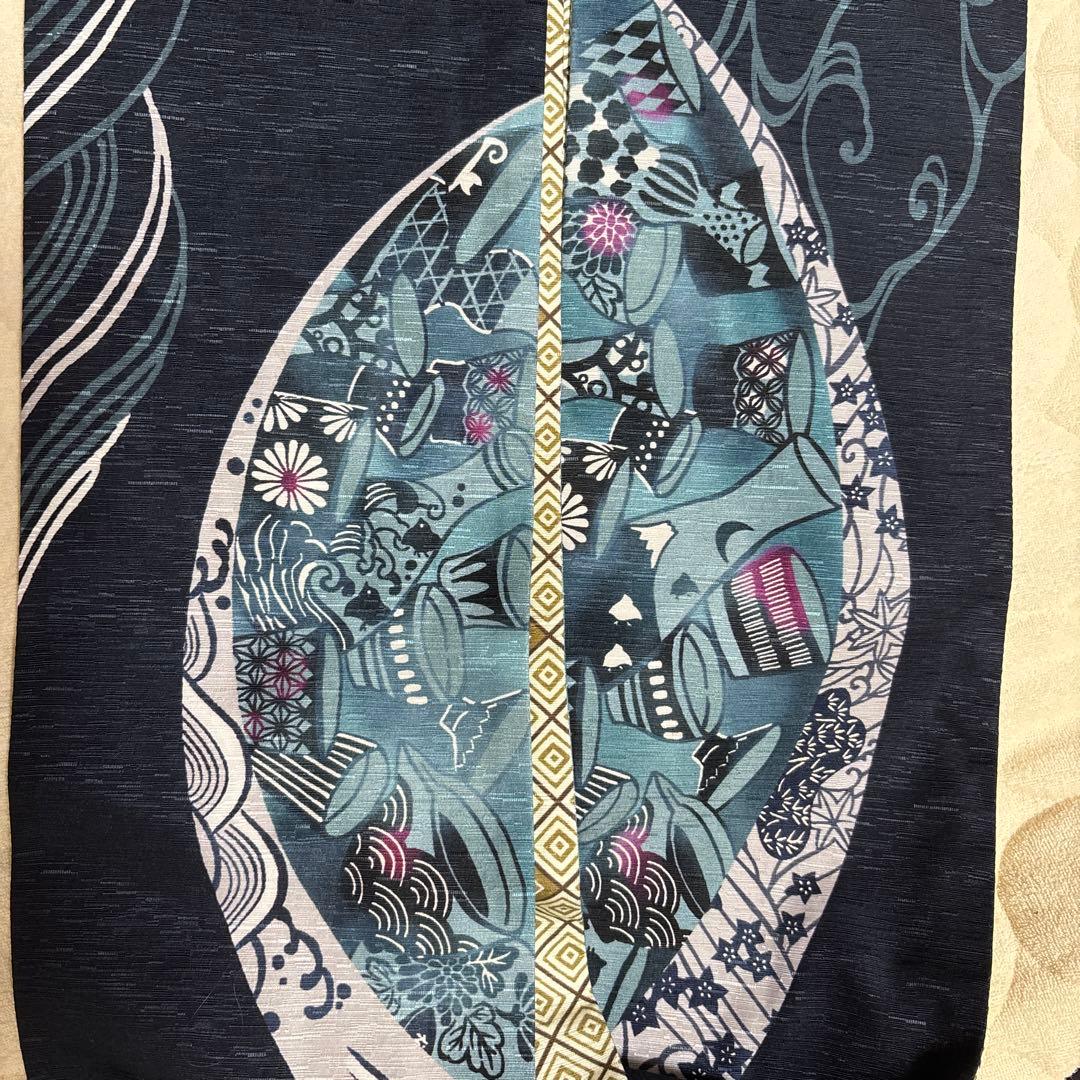 ワッカ WAKKA 半幅帯 正絹 425cm