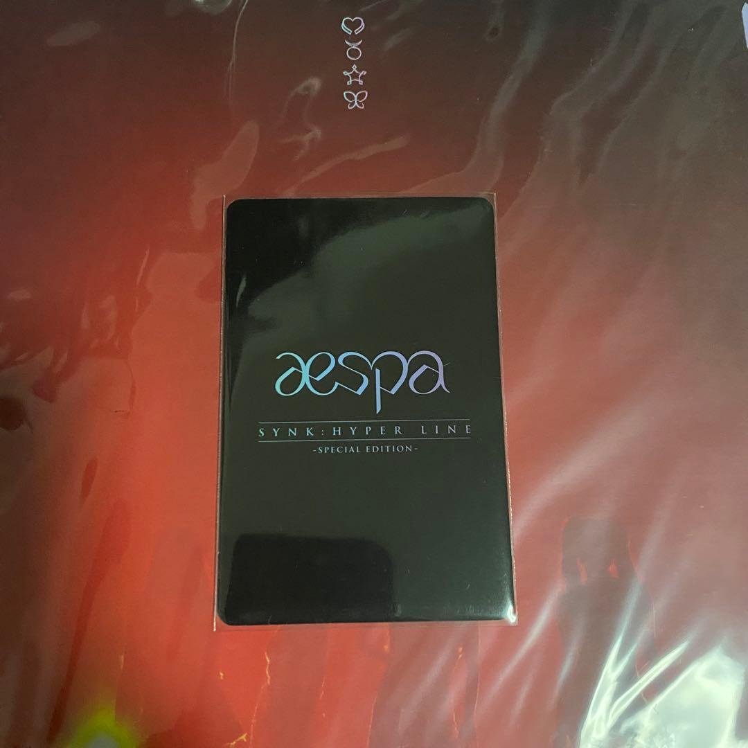 aespa カリナ 東京ドーム DVD 特典 トレカ