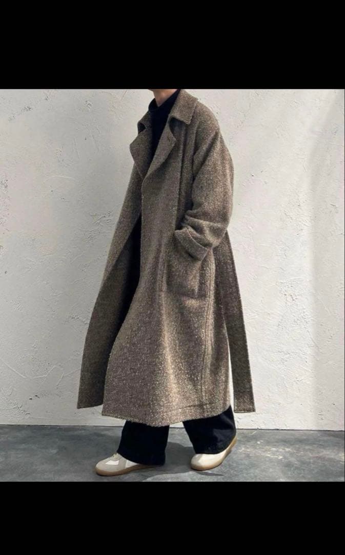ジャケット・アウター ATHA / NEP TWEED MAXI COAT 19AW