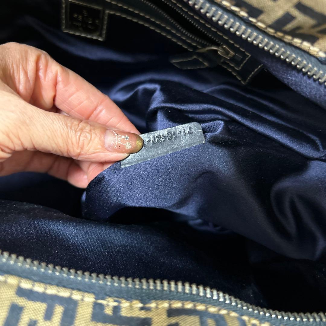 FENDI ズッカ柄　ボストンバッグ