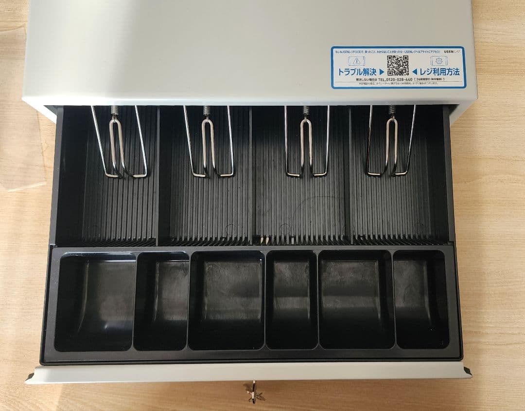 USENレジ スター精密【プリンター、ドロア、レジロール6本】