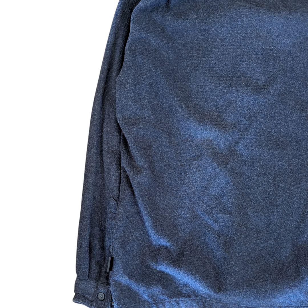 Patagonia パタゴニア フィヨルドフランネルシャツ 紺 長袖シャツ