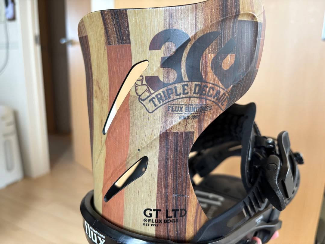FLUX GT-LTD ビンディング Sサイズ 木目調