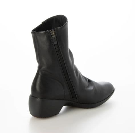 fitfit 新品24cm ◆ソフトレザーブーツ900(ブラック)