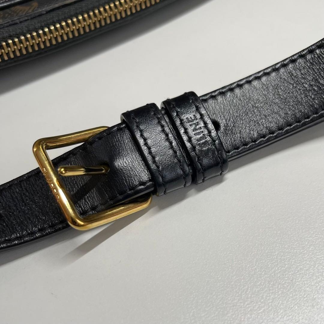 9*様 セリーヌ CELINE トリオンフキャンバス ミディアム メッセンジャ