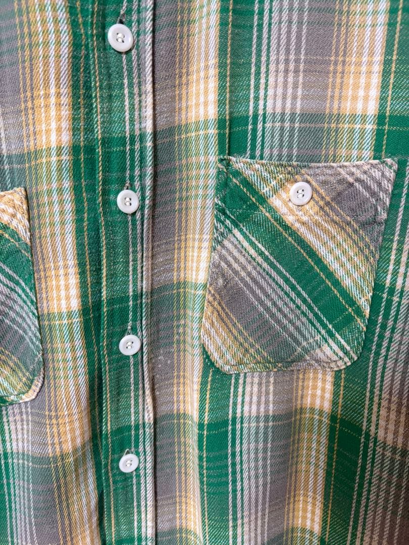 B*y様 60s BIGMACビンテージ フランネルチェックシャツ penney