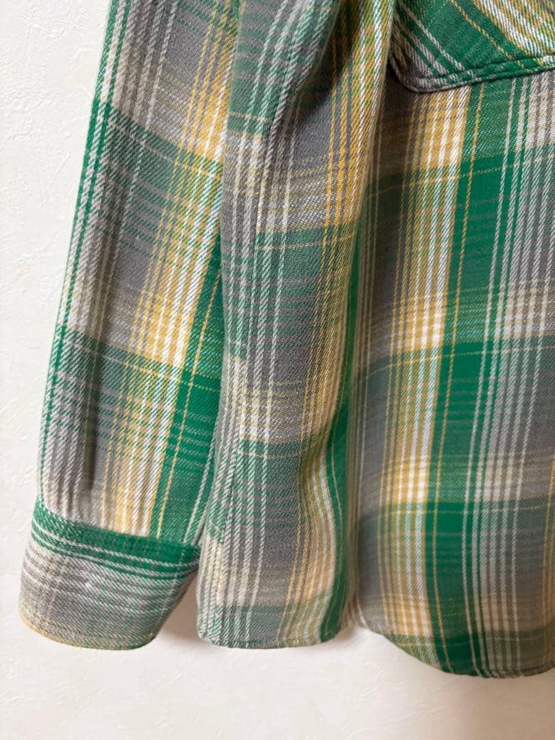 B*y様 60s BIGMACビンテージ フランネルチェックシャツ penney