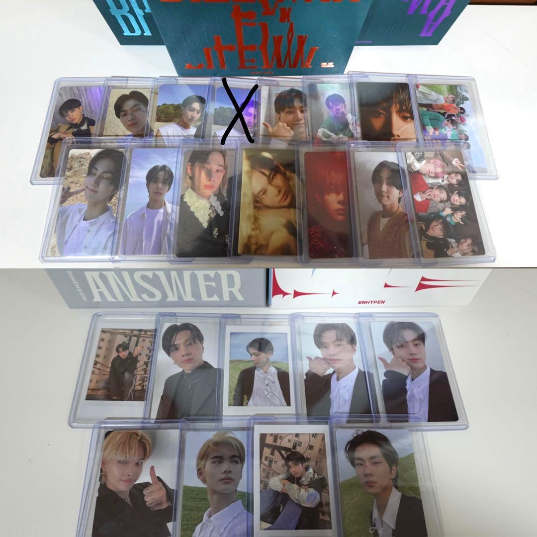 ENHYPEN アルバム トレカ まとめ売り ジェイ ニキ