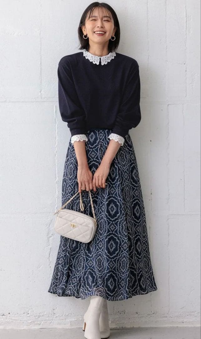 23区　エンブロイダリーニット　★美品★定価24200円