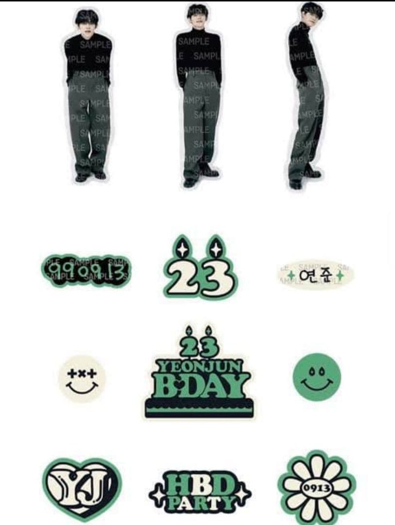 txt ヨンジュン YEONJUN birthday セット トレカ アクスタ