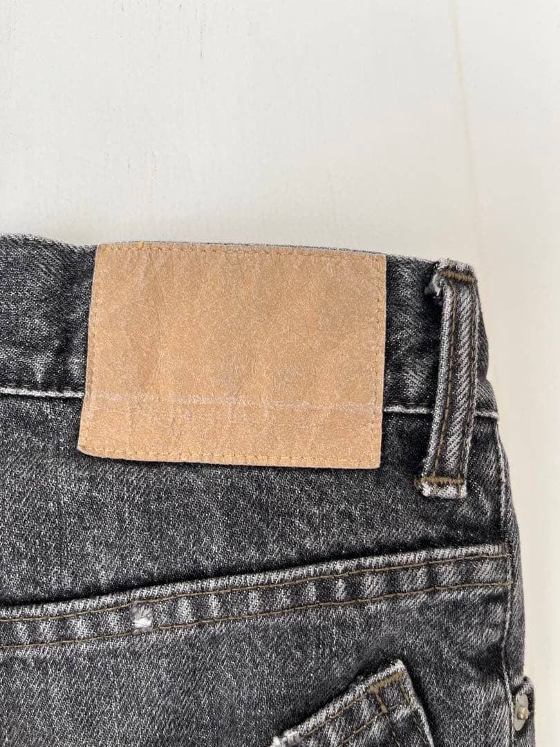 OK.SOON グレー ストレートデニム