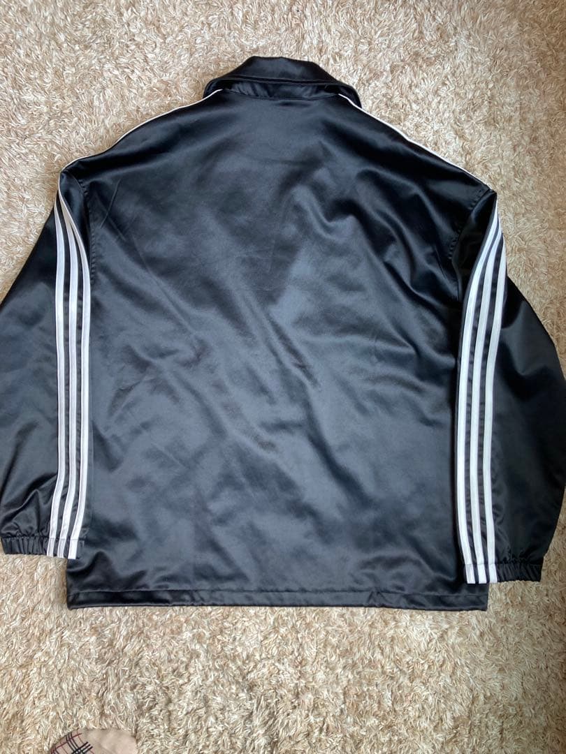 adidas originalsサテンコーチジャケット ブラッ クM 常田大希