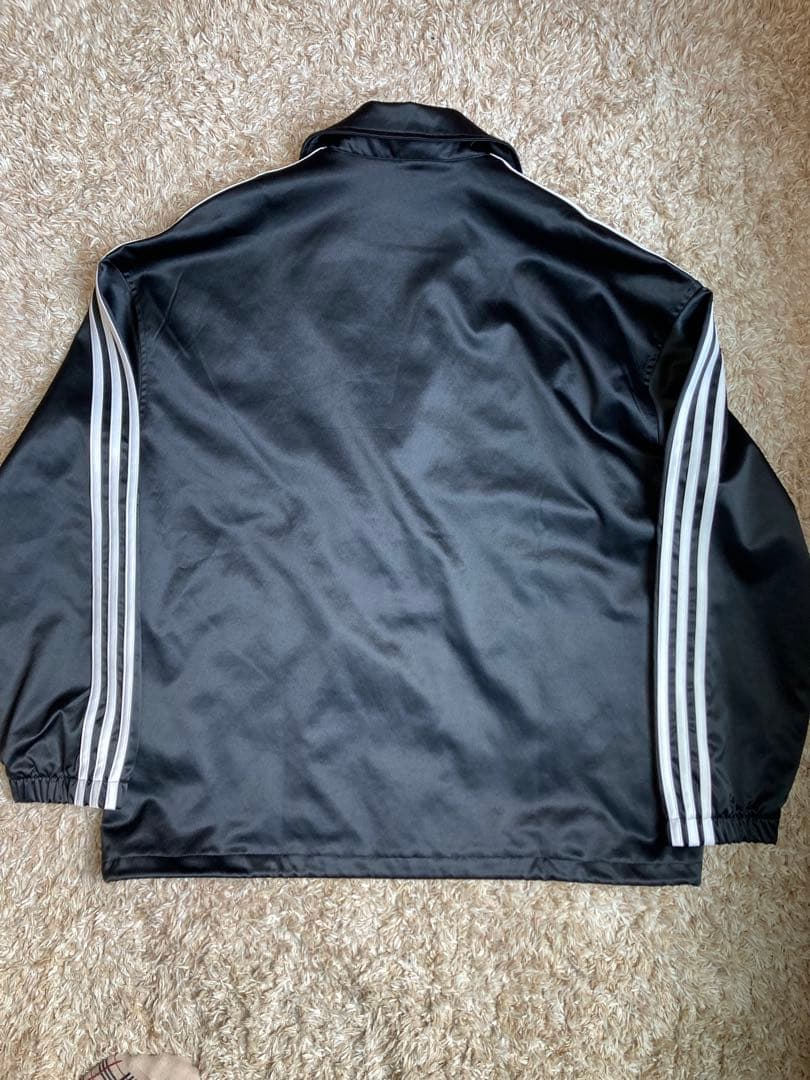 adidas originalsサテンコーチジャケット ブラッ クM 常田大希