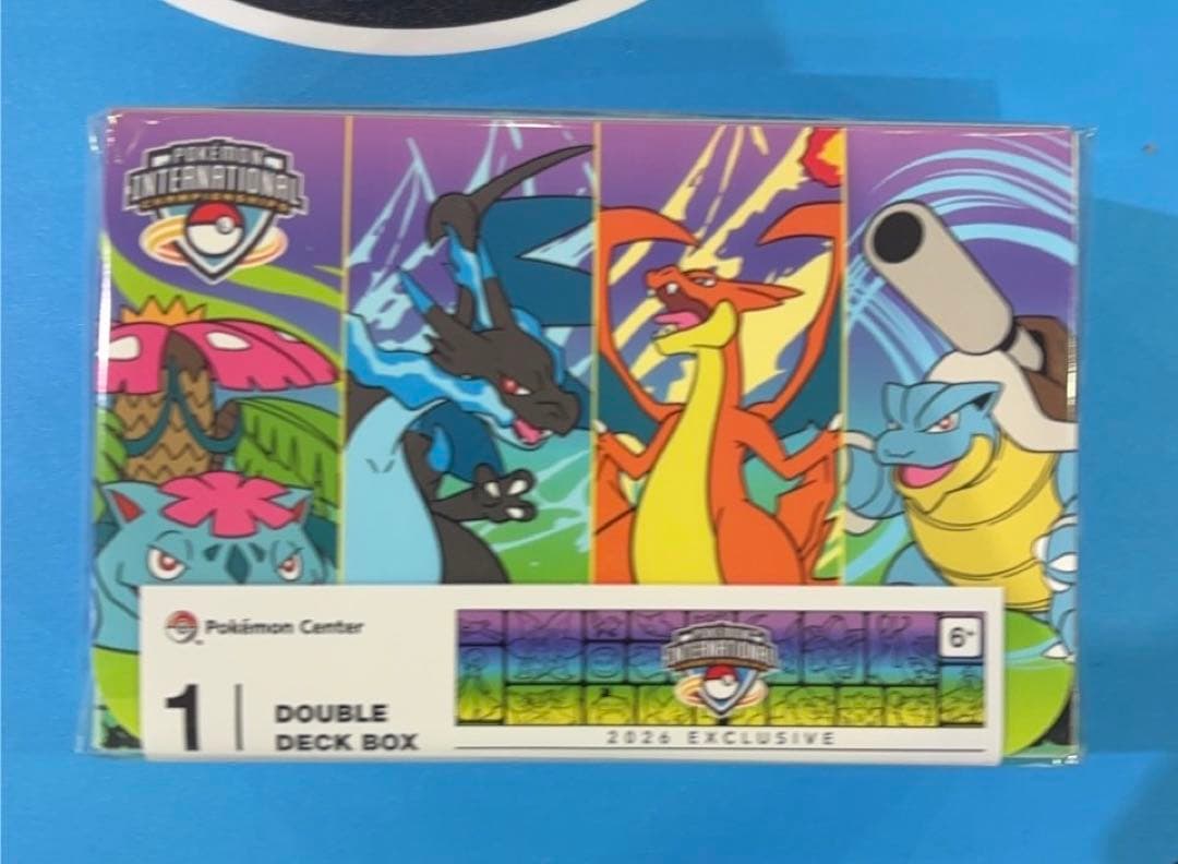 EUIC ロンドン ポケモンセンター限定　デッキケース　御三家